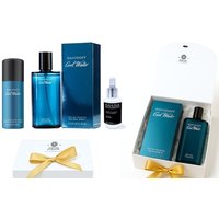 Set: Davidoff Cool Water EDT 40 ml Deo 150 ml Serum 30 ml und Geschenkbox