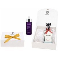 Set: Moschino Funny EDT 100 ml + Kahuna Benessere Serum mit Hyaluronsäure 30 ml in Geschenkbox