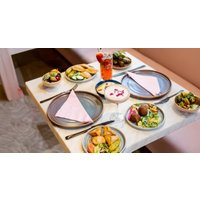 Savor a Mezze Platter for Two or Four with Optional Glass of Wine