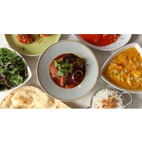 Relish Two Course Meal with Rice & Wine or Beer for Two or Four