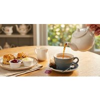Afternoon Tea for One, Two, or Four with Brioche Rolls and Drinks