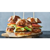 Choice of Burger with Fries and Drink for One, Two, or Four People