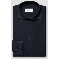 ETON Contemporary Fit Jerseyhemd navy, Einfarbig ETON Contemporary Fit Jerseyhemd navy, Einfarbig