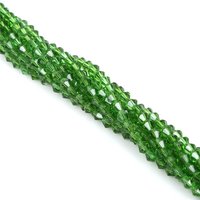Joom Économisez 25% sur 80 perles Bicone vertes en cristal et verre 4 mm