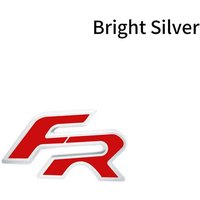 Car Decor 3D Metal FR Logo Side Fender Rear Trunk Sticker Front Grill Emblem Decal Decor For Leon Cupra Ibiza Altea Exeo Accessories