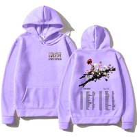Lewis Capaldi Tour 2026 Survive Album Pullovers Vintage Graphic Clothing Women Men Long Sleeve Hip Hop Sweatshirts Fashion Hoody XL white
