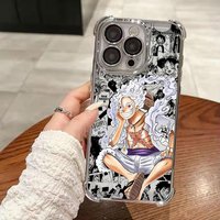 One Pieces Luffy Monkey D Soft Funda For iPhone 17 Pro 16 15 14 13 12 11 Pro Max Case 17 Plus 17E 16E 17Air Silicone Phone Cover iPhone 16 Pro