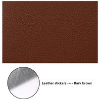 Large Self-Adhesive Faux Leather Repair Patch for Sofas, Car Seats, and More 30*100 dark coffee