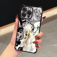 One Pieces Luffy Monkey D Soft Funda For iPhone 17 Pro 16 15 14 13 12 11 Pro Max Case 17 Plus 17E 16E 17Air Silicone Phone Cover iPhone 12Pro Max