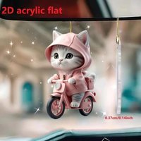 Joom Save 23% on 2D Cat Hanging Pendant for Car Rearview Mirror Bag