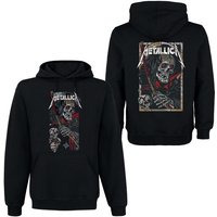 METALLICA Band Rock Dark Wind Hoodie Men's Street Hip Hop Top Comfortable Hooded Sweater Fall_Winter Personality Men's Clothing XXL black