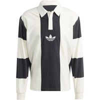 adidas originals pánske tričko s dlhým rukávom Hack Rugby Čierna M white