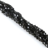 Joom Promotion 25% de réduction sur perles biconiques en cristal noir 3mm