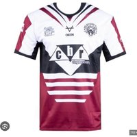 Rugby 2026 Men and Women New Castleford Tigers Sportswear England Fashion Short Sleeved Loose Breathable Quick Drying T-Shirt 2XL black