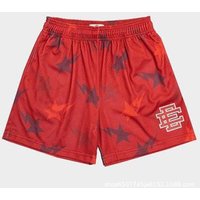 Men's 3D Digital Printing Trendy Shorts, Sports Mesh Fabric Shorts, Beach Pants S