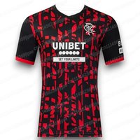 Glasgow Rangers Scotland 2026 Hot Sales Rangers Football Jersey Summer Sports Oversize T-shirt Quick Drying FamilyMatching L