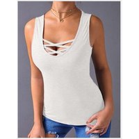 New Women Fashion Vest Sleeveless Blouse Ladies Solid Color Tank Tops Casual Graphic Tee Female Casual Summer Tops T-Shirts M white