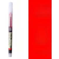 10-1Pcs/set High Quality Needle Type Gel Pens Straight Liquid Ballpoint Pen Kawaii Stationery School Office Supplies Writing 10Pcs red