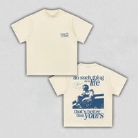 J Cole Love Yourz No Such Thing As A Life Graphic T Shirt Unisex Unisex Retro Hip Hop Rap Streetwear Oversized Tees Unisex Fashion 2XL gray