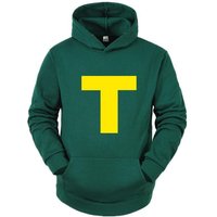 New Autumn/Winter Alvin & Chipmunk Fashionable Unisex Casual Sportswear Men's Hoodie Halloween Costume XXXL green
