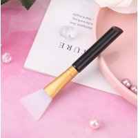 Joom 1 pièceslot brosse en Silicone de beauté de soin de visage de peau Durable pinceaux de maquillage professionnels brosse de maquillage propre barre dagitation 1pc noir