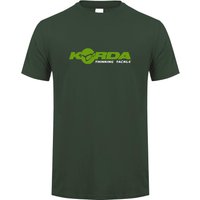Summer Round Neck 3D Korda Inspired Tribute Print Top Fashionable Casual Short Sleeved Men's T-shirts M green