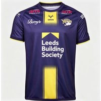 New Leeds Rhinos Rugby League Jersey Men's Sportswear Y2K T-shirt Oversize Suitable for Daily Wear and Training Wear Fashion XL black