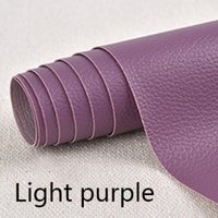 Self-Adhesive Leather Repair Patch - Durable Vinyl Sofa Repair Kit, Seat Upholstery Fix for Car, Furniture, DIY Leather Fabric 50 * 137cm light purple