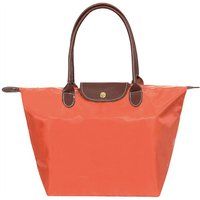 New Nylon Beach Tote Bag Fashion Womens Handbag Tote Oxford Shoulder Bags Female Waterproof Dumplings Folding Shopping Bag 2024 L orange
