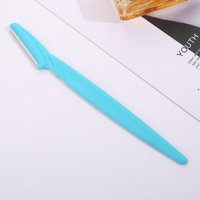 Joom New Face Eyebrow Hair Removal Razors Trimmer Shaper Shaver Cosmetics blue