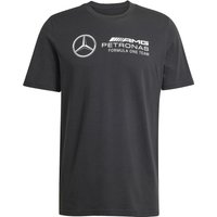 Pánske tričko adidas Mercedes-AMG Petronas F1 s veľkým logom M čierna