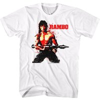 2026Unisex's John Rambo-Inspired T-Shirt- Iconic Movie Graphic with Rambo Signature & 'Hope ' Print -Casual Short Sleeve Summer Tee M black