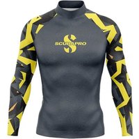 SCUBAPRO Mens Long Sleeve Rash Guard UPF 50 UV Protection Surfing Diving Swimming Water Sports M