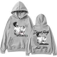 2026 Hot Niall Horan Dinner Party Hoodie Man Woman Harajuku Long Sleeve Pullover Tops Soft Cotton Sweatshirt Loose Cozy and Versatile XXXL gray