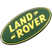 Car Front Grille Rear Tail Trunk Emblem Sticker Front Rear Emblem Badge Sticker for Land Rover SVR Discovery Velar Evoque Freelander Range Rover L322 yellow