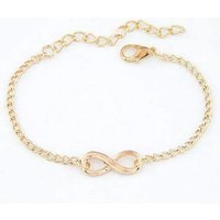 Joom Deal Enjoy 41% Off Womens Summer Fashion Infinite Character Bracelet