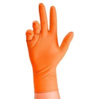 Joom Deal Enjoy 20% Off HeavyDuty Orange Nitrile Disposable Gloves