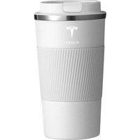 500ml Stainless Steel Coffee Tumbler Thermos Cup Portable Travel Thermal Mug For Tesla model 3 model X Y style Roadster Car Accessories white