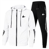 Women Fashion brand sportswear long sleeved sweater and jogging pants set 2 pieces,running spring 3XL gray