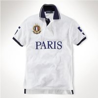 STORN Men's High-Quality Cotton Polo Shirt Cotton Embroidered Leisure Sport T Shirt for Men M white