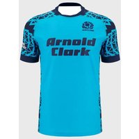 2026 New Scottish Rugby 3D Printed Training Jersey for Men, Y2K Style, Loose Fit, Suitable for Everyday Wear and Training. XXS white