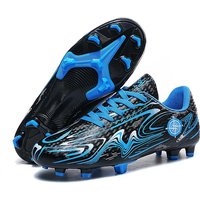 31-44 High Quality Shock Absorption Anti-skid and Wear-resistant Long Spike Outdoor Sports Training Football Shoes 31