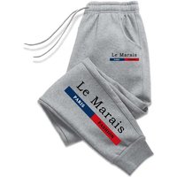 Men's Sweatpants All Season Daily Casual Outdoor Sport Fitness Jogger Pants Fashion Comfort Soft Trousers Drawstring Long Pants 3XL grey