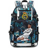 Mbappe Leisure Student School Bag Lightweight Ridge Protection Large Capacity With Usb Backpack no specification