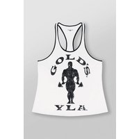 YOUNGLA Men's Quick-Dry Cotton Vest for Outdoor Running & Fitness M white
