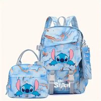 New Stitch Student Backpack for The Start of School Season, Lightweight and Load Reducing, Large Capacity Backpack for Boys and Girls in Grades 1-6