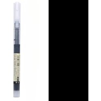 10-1Pcs/set High Quality Needle Type Gel Pens Straight Liquid Ballpoint Pen Kawaii Stationery School Office Supplies Writing 10Pcs black