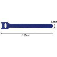 Joom Lot de 10 supports de rangement de câbles réutilisables attaches de fixation pour écouteurs écouteurs téléphones gestion des fils 10 Pcs bleu