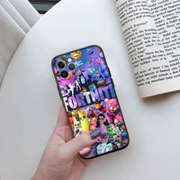 ED20 F-Fortnites Phone Case for iPhone 6 6s 7 8 11 12 13 14 15 XS Pro Max XR X SE Samsung S20 S21 S22 S23 S24 FE Ultra Plus Lite S21S A55 iPhone 13 Pro Dark blue