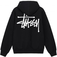 Stusy 2026 Basic Men's Fleece Hoodie – Quality Pullover Sweatshirt XL white